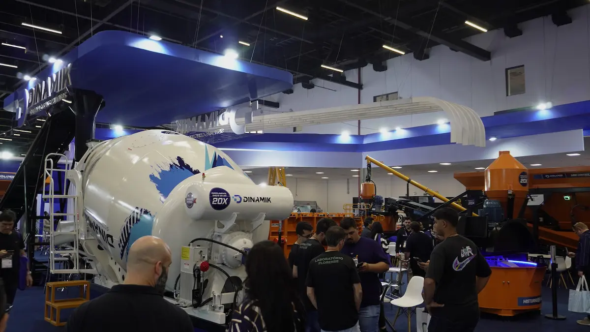 Empresa Dinamik na Concrete Show 2025